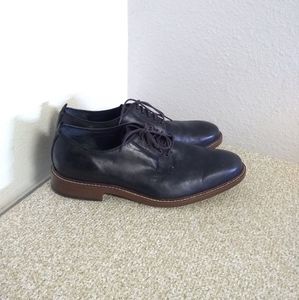 Cole Haan Black Leather Oxford Shoes